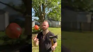 Throwing my axe at a moving apple 