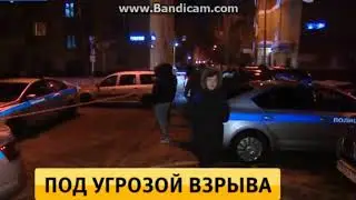 На крыше дома  нашли спрятанную взрывчатку..
