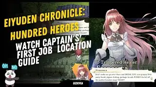 Eiyuden Chronicle: Hundred Heroes: Watch Captain's First Job Find more members Location Guide 🎮