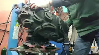 Купил новую Maxxis Zilla 28 на Гепарда 650, шиномонтаж, замена вентилей, подробно