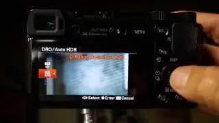 Dynamic Range Optimization on Sony Cameras a6000 A7 A7R - how to