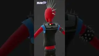 Spider-Punk Sculpt in Blender 3.5
