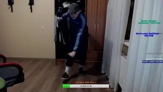 Классно танцует хардбасс на стриме!!