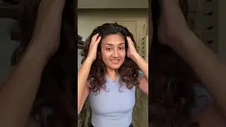 My scalp care routine using scalp scrub 