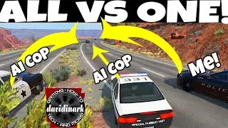 BeamNG Drive Tutorial - How make ALL cops chase the BAD GUY!