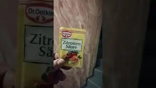 Лимонная кислота+Гипс=Искусственный Мрамор