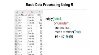 Calculating Mean and SD Using R - HKBUPhonLab.Ep.50