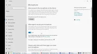 How to possibly fix a microphone that does not pick up sound in Windows 10