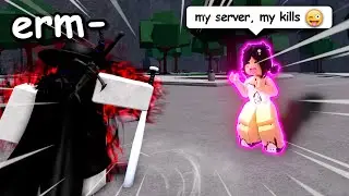 She Didn't Hesitate to Steal My Kill and Emote on Me 💀😭 | (The Strongest Battlegrounds)