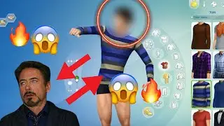 HOW TO MAKE TONY STARK IN SIMS 4