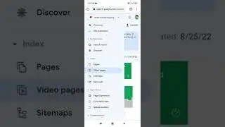 Google search console new update 2022| video pages index update