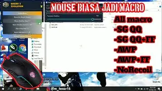 All macro | Mouse biasa jadi macro | Macro Evo