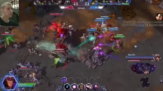 Heroes of the Storm (играем с друзьями) с вебкой