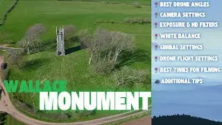 ✈️ Ultimate DJI Mavic 3 Setup for EPIC Shots at the Wallace Monument! 🏰🔥