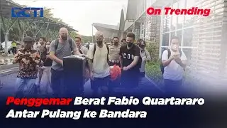 Pulang ke Prancis, Fabio Quartararo Diantar Penggemar ke Bandara ZAM #SeputariNewsSiang 22/03