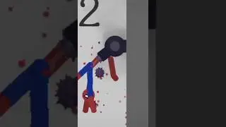 Start 🤡 Ending 🕳️🌝 Stickman Dismounting Void Stick #shorts #short #trending #gaming #spiderman