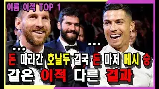 사우디 연봉 따라간 호날두 결국 메시에게 돈벌이 마저 패배! (메시가 인터 마이애미를 선택한 이유는? )