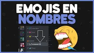 ✅ Como PONER EMOJIS en NOMBRES y CANALES DISCORD 2024 🚀// Como poner emojis discord60.3