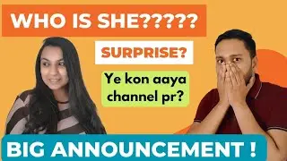 WHO IS SHE???? Secret Revealed | Big Announcements | MUST WATCH #learnenglish #english #youtube