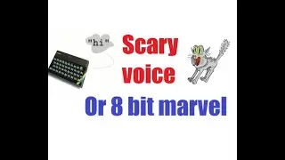 ZX Spectrum scared my cat -  8 Bit  USpeech by Currah