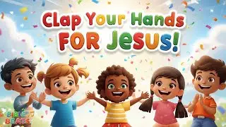 Clap Your Hands for Jesus 🙌 | Kids Christian songs | Fun Praise & Worship Song for Kids