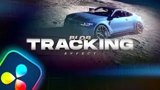 Viral Blob TRACKING Effect in DaVinci Resolve