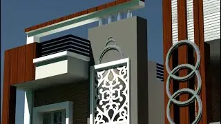 Front House Elevation Design @PiyushPanchal
