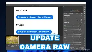 Camera raw Update 14 by adobe. Update Camera Raw photoshop 2022