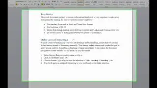Best Practices PDF Document, Text and Graphics