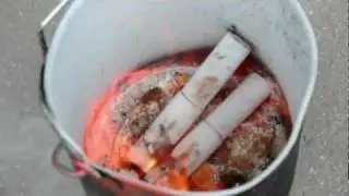 Уничтожение наркотиков около метро Семёновская