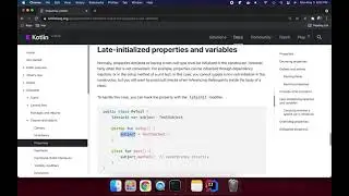 41 - Late-initialized properties and variables﻿ in Kotlin