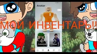 Мой инвентарь в  роблоксе!!!
