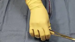 Ending the Cushing with a buried knot