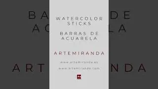 Nuevo vídeo en el canal. CÓMO UTILIZAR los STICK de ACUARELA #shorts