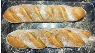 Батон в духовке.Вкусный домашний хлеб.Bread.