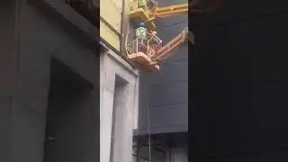 3.Hava Limanı Cephe Menfez Montajı.