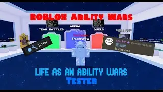 Life As An Ability Wars Tester (Roblox Ability Wars)