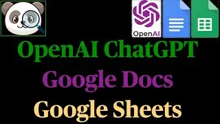 ChatGPT for Sheets and Docs