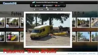 Descargar fotos en Capzles