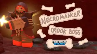 New Necromancer Crook Boss Skin Showcase | Tower Defense Simulator TDS
