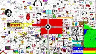 Bandeira da Alemanha Nazista sendo construída e depois tomada - PixelCanvas.io