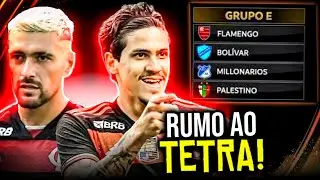 RUMO ao TETRA !! LIBERTADORES 2024 com o FLAMENGO de TITE | Efootball2024