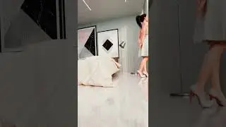 Renderização 3D de Quarto Moderno e Minimalista: Sofisticação em Cada Detalhe!  #renderizacao
