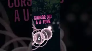 MY CURSOR DID A U-TURN 