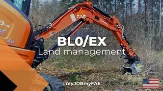 The FAE BL0/EX and Kubota KX040-4: A winning combination for clearing trails in New England