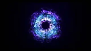 Purple Shockwave VFX effect black screen