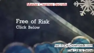 Master Cleanse Secrets Pdf - Master Cleanse Secrets Download