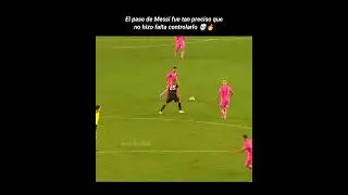 Lionel Messi’s Passing Precision 💀🔥