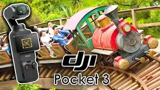 Big Thunder Mountain - Shot on DJI Pocket 3 Gimbal Camera | Disneyland park, California