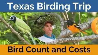How Much Did My Texas Birding Trip Cost? Trip Summary and Cost. Channel Update!